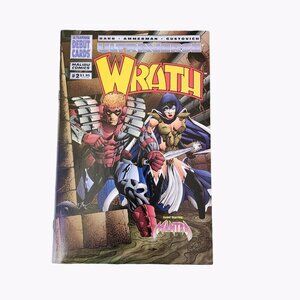 Malibu Comics Ultraverse Wrath #2 1994 Comic Book Collector Bagged Boarded